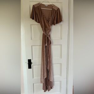 Baltic Born Pink Ribbed Dress